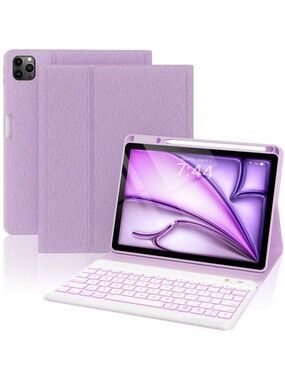 Wireless Keyboard Case for iPad Air & Pro 11" –  7-Color Backlit Keys (NIOB)